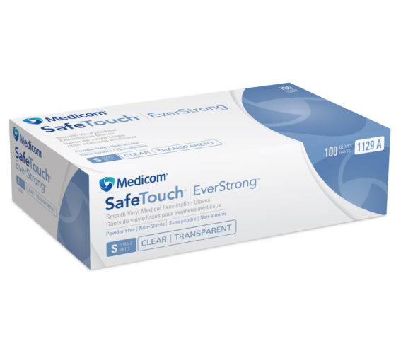 Medicom<sup>®</sup> SafeTouch<sup>®</sup>  EverStrong<sup>™</sup> Vinyl Medical Examination Gloves