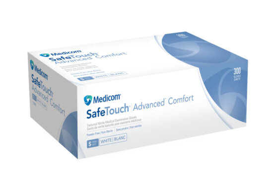 Medicom SafeTouch Advanced Comfort™ Textured Nitrile Medical Examination Gloves