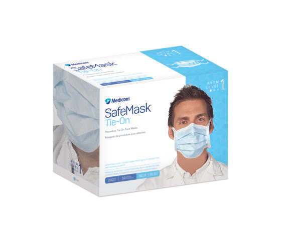 SafeMask® Surgical Tie-On Mask