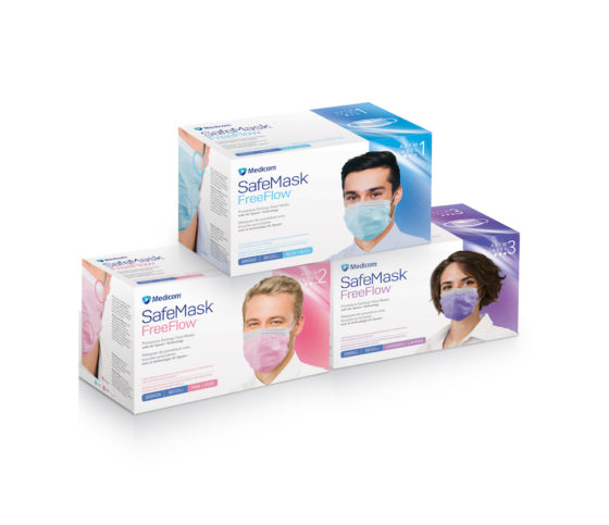 SafeMask® FreeFlow™ with Air Space™ Technology - Medicom