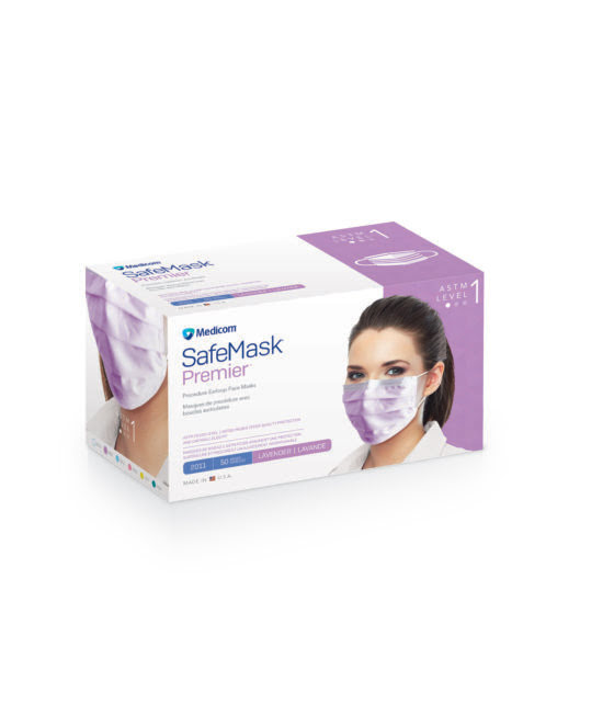 SafeMask® Premier™ Procedure Earloop Face Mask