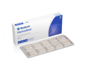 Produit d’échantillon - HemoStat™ Topical Hemostatic Dressing