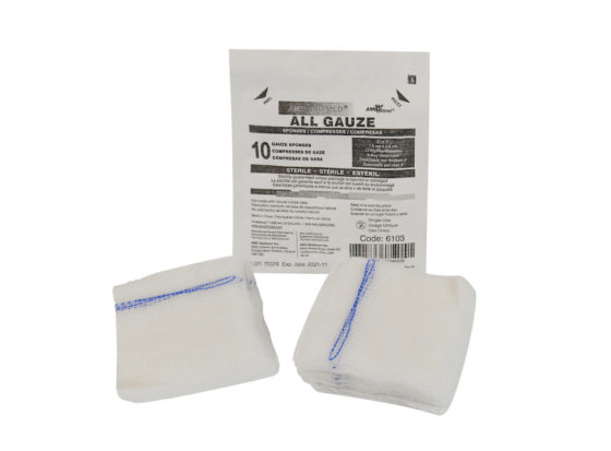 Ritmed® Premium Gauze Sponges (X-Ray Detectable)