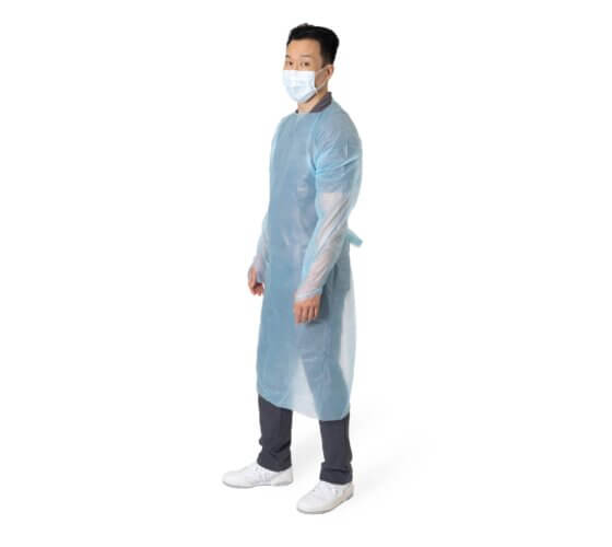 Ritmed® AssureWear® Polyethylene Isolation Gown