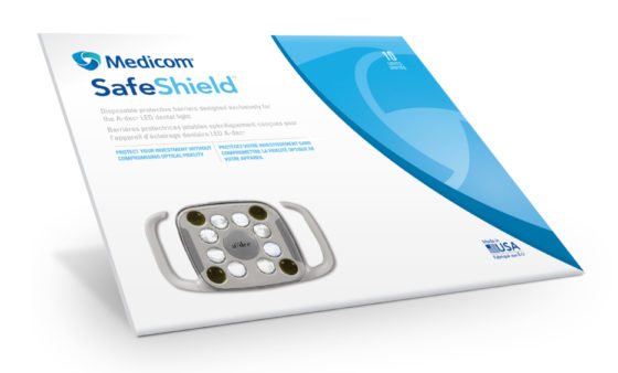 SafeShield™ Pellicule protectrice pour lampe à DEL A-dec®