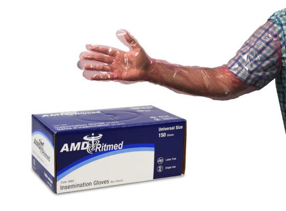 AMD Ritmed® Veterinary Insemination Gloves