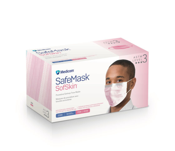 SafeMask® Masque SofSkin® avec boucles auriculaires