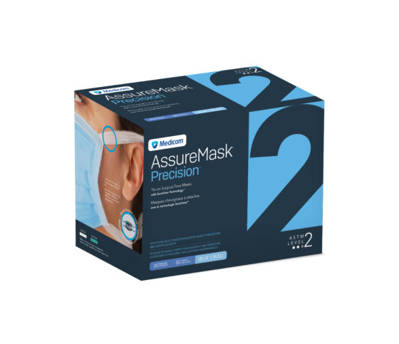 Medicom AssureMask Precision™  Surgical Mask with SureView Technology™