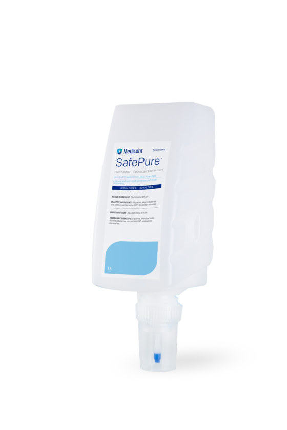 Medicom® SafePure® Désinfectant pour les mains en liquide 80% alcool