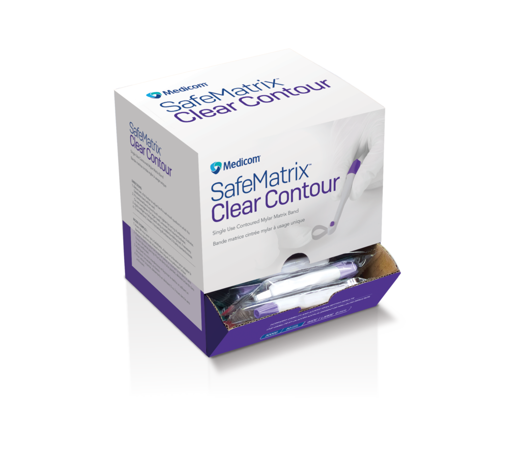 Medicom® SafeMatrix™ Clear Contour bands - Medicom