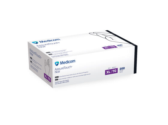 AssureTouch® Noir nitrile medical examination gloves