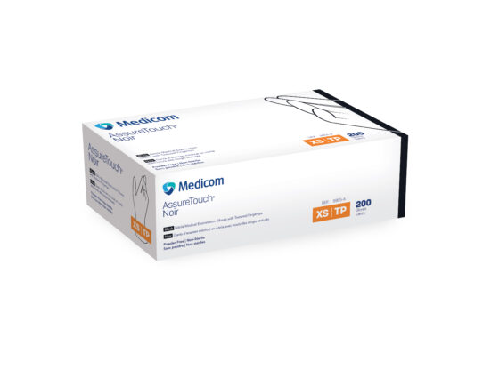 AssureTouch® Noir nitrile medical examination gloves
